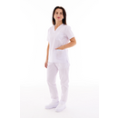 Bluză medicală damă Unidress Classic, albă