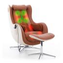 Scaun de masaj electric Zafir Relax, cărămiziu