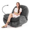 Fotoliu relaxant elegant TRENDY, antracit