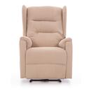 Fotoliu de relaxare COMFORT, material bej