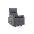 Fotoliu de relaxare COMFORT, material antracit