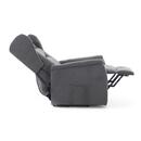 Fotoliu de masaj rabatabil COMFORT+, material textil antracit