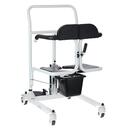 Scaun de transfer hidraulic cu găleată pentru toaletă UNIZDRAV