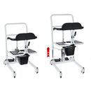 Scaun de transfer hidraulic cu găleată pentru toaletă UNIZDRAV