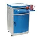 Noptieră MEDIK din plastic, albastră - LATERAL JOS CRĂPAT