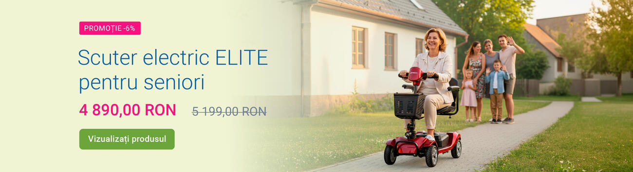 Scuter electric ELITE pentru seniori