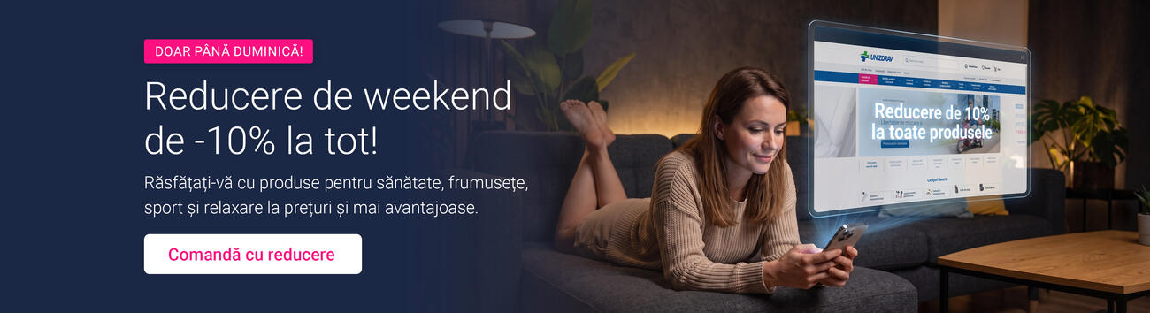 Reducere de weekend de -10% la tot!
