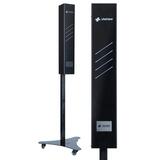 Lampă germicidă UNIZDRAV cu afișaj, închisă, mobilă, UVC 36 - versiune neagră (Produs folosit)