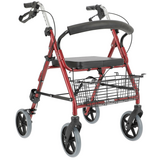 Rolator ușor, vișiniu