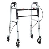 Cadru de mers pliabil cu roți