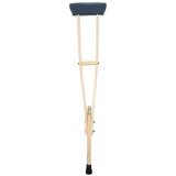 Cârjă din lemn cu sprijin subaxilar -  (120 - 137 cm)