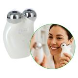 Aparat de masaj pentru față și gât cu funcție EMS