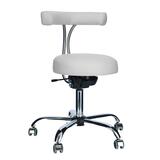 Scaun ergonomic pentru cabinete, alb