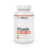 Vitamina D3+K1+K2 GymBeam, 60 capsule