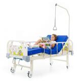 Pat mecanic de poziționare pentru copii cu saltea UNIZDRAV