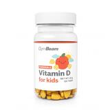 Vitamina D (400 UI) pentru copii GymBeam, 120 de comprimate