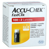 Lancete Accu-Chek Fastclix, 102 buc