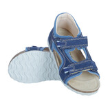 Sandale ortopedice pentru copii - tip 32 denim-albastru