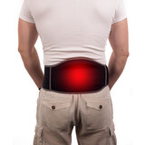 Centură de încălzire USB pentru partea lombară 2 în 1 - tehnologie grafen