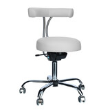 Scaun ergonomic pentru cabinete, alb