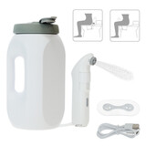 Duș și bideu portabil 2 în 1 cu baterie reîncărcabilă