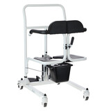 Scaun de transfer hidraulic cu găleată pentru toaletă UNIZDRAV