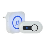 Set receptor și sonerie wireless cu semnalizare luminoasă CC19