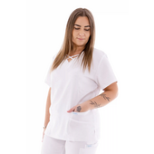 Bluză medicală damă Unidress Comfort, albă