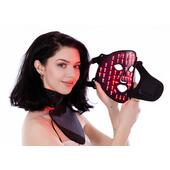 Mască cu fototerapie LED și lumină NIR pentru față și gât UNIZDRAV