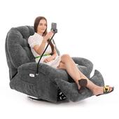 Fotoliu relaxant elegant TRENDY, antracit