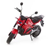 Motocicletă electrică e-Flex, roșie