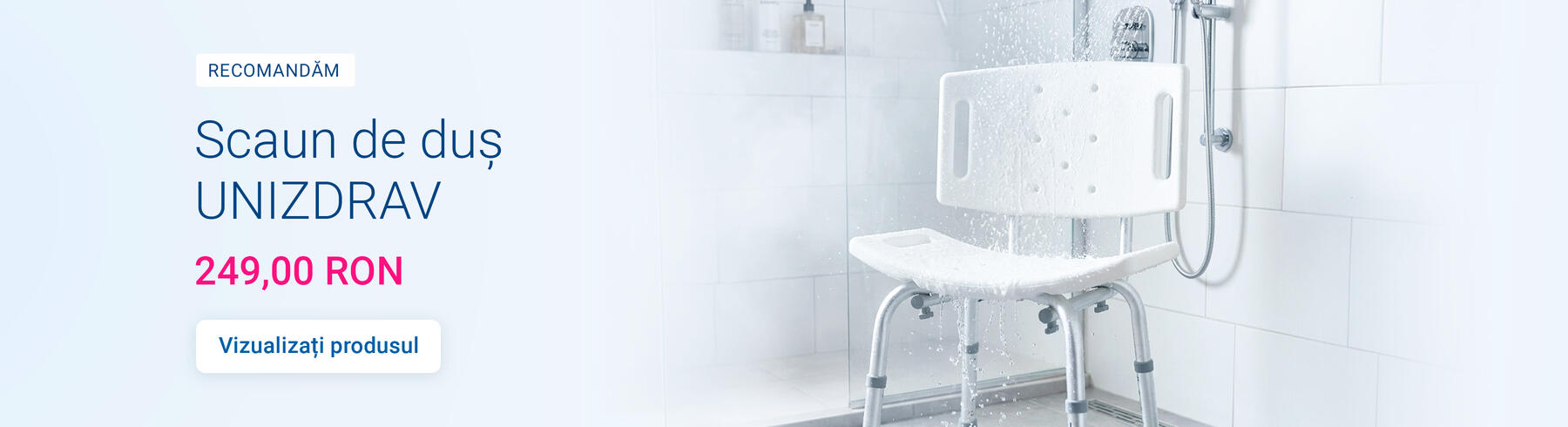 Scaun de duș UNIZDRAV