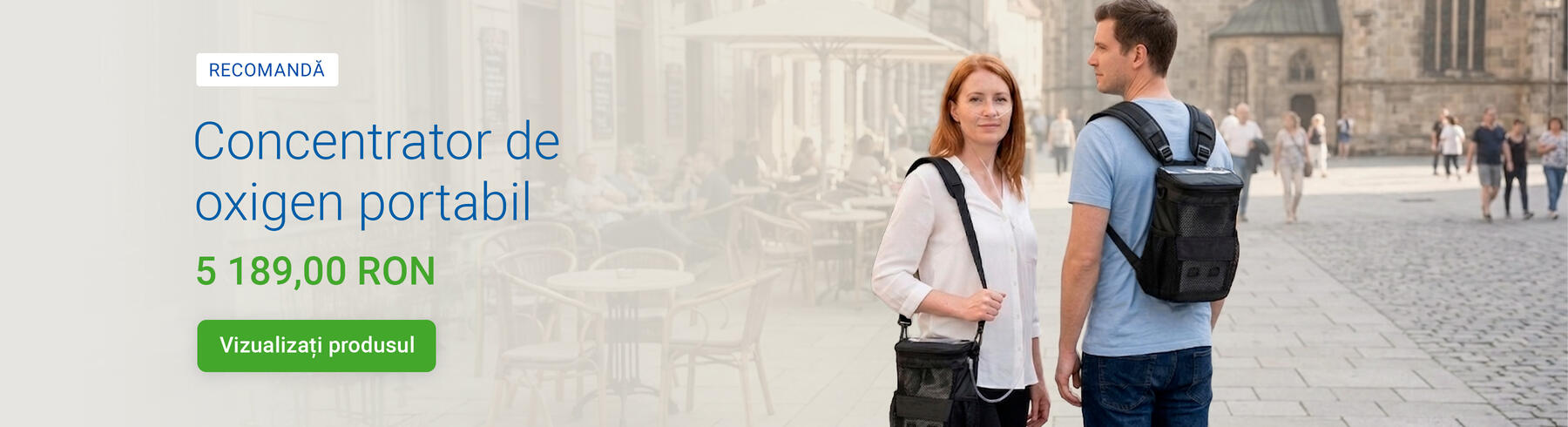 Concentrator de oxigen portabil Venus 6