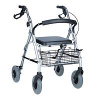 Rolator mobil ușor UNIZDRAV, argintiu