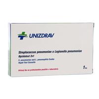 Test rapid 2 în 1 pentru Streptococcus pneumoniae și Legionella pneumoniae, 1 buc