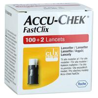 Lancete Accu-Chek Fastclix, 102 buc