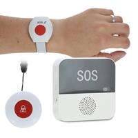 Set buton SOS cu alarmă și aplicație mobilă