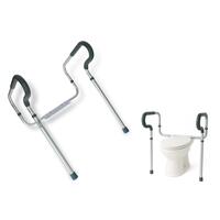 Cadru de sprijin cu două picioare pentru toaletă