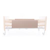 Huse de protecție pentru lateralele patului cu velcro, 1 pereche