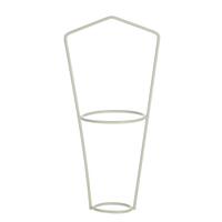 Suport metalic pentru flacon de perfuzie UNIZDRAV