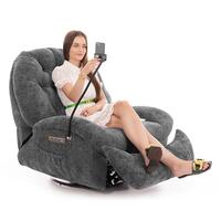 Fotoliu relaxant elegant TRENDY, antracit