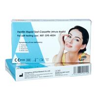 Test rapid pentru deficit de fier (anemie) din sânge - 1 buc