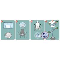 Saci igienici pentru toaletă, 20 bucăți