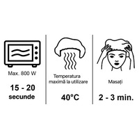 Cască cu șampon pentru spălarea părului fără apă, 1 bucată