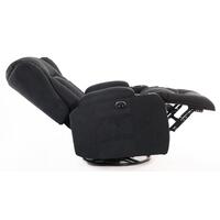 Scaun de relaxare rabatabil, țesătură antracit