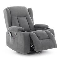 Scaun de relaxare rabatabil, țesătură antracit