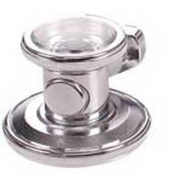 Stetoscop cu două tuburi, albastru