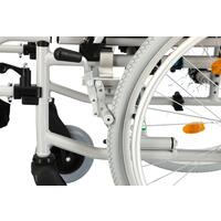 Scaun cu rotile ușor cu centru de greutate reglabil