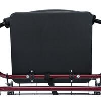 Rolator mobil ușor UNIZDRAV, vișiniu