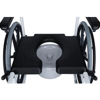 Scaun cu rotile pentru duș